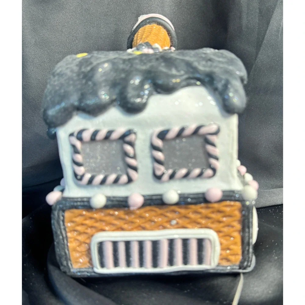 Pastel Halloween I Scream Ice Cream Truck Decor Pink Black Candycorn Lane *READ